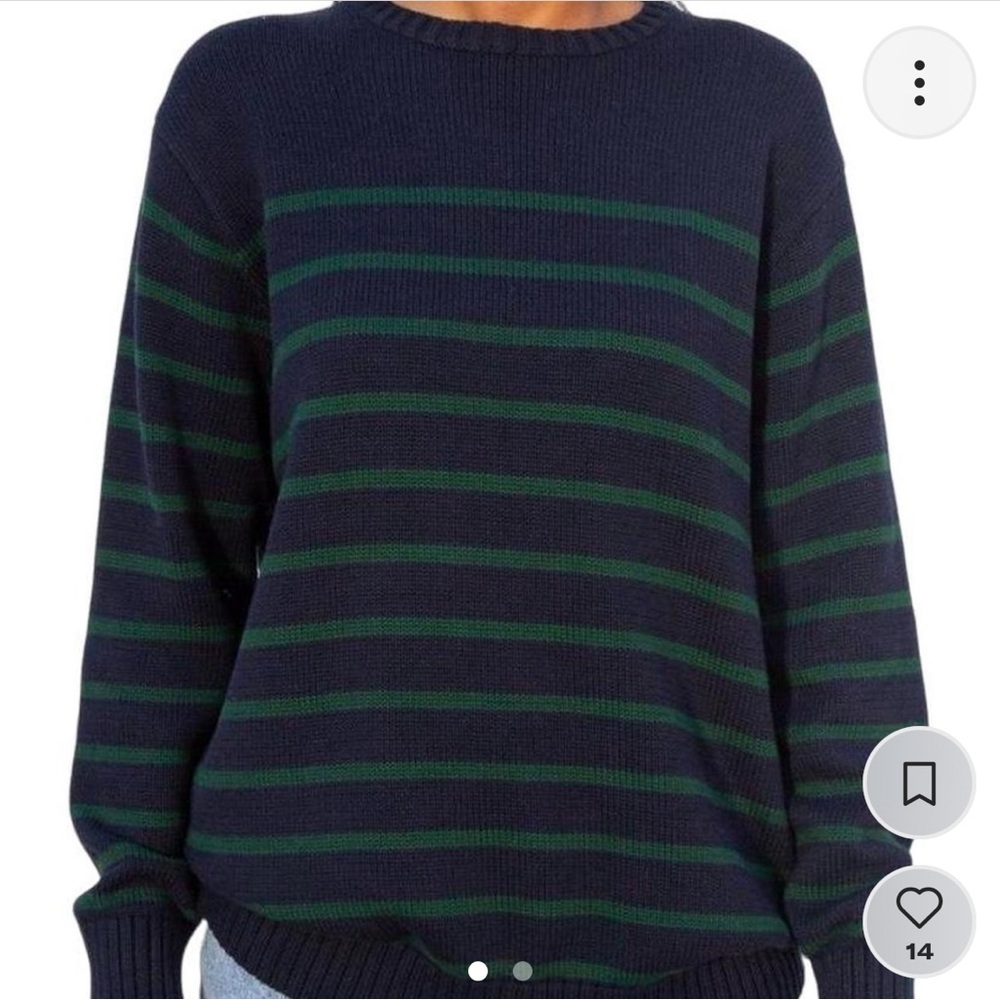 Brandy Melville oversized striped sweater